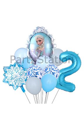 بادکنک آبی Parti Station - کد 869169314