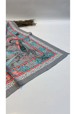 روسری طوسی 90 x 90 Onur - کد 868991143