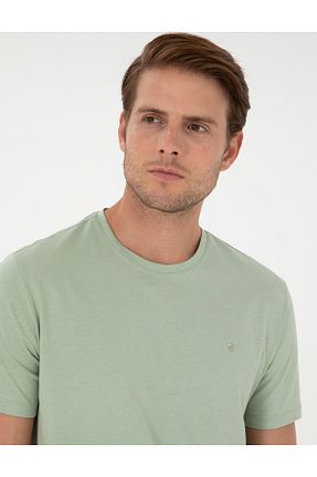 تیشرت سبز مردانه اسلیم فیت Pierre Cardin - کد 869002093