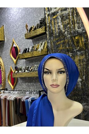 شال سرمه ای زنانه zagreus - کد 869050820