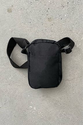 کیف دوشی مشکی مردانه پلی استر HYMAN - کد 844851868