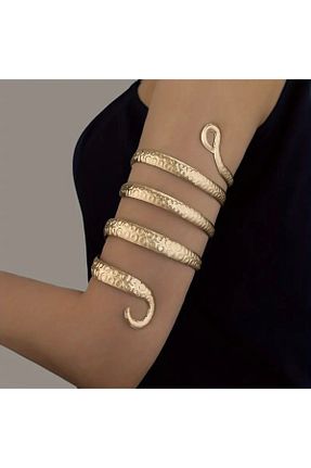 دستبند جواهر طلائی زنانه استیل (فولاد) El Major - کد 869064811