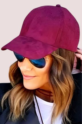 کلاه زرشکی زنانه مخمل Uniquetrenders - کد 869054113