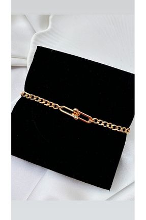 دستبند جواهر طلائی زنانه آهن RGAccessories - کد 869208613