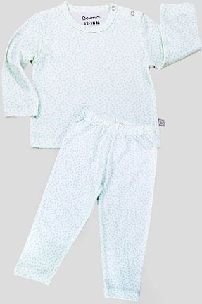 ست لباس راحتی سفید بچه گانه گلدار Boumini - کد 39769288