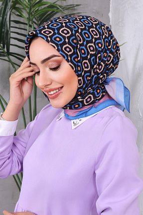 روسری مشکی 100 x 100 BUSLEM - کد 869122989
