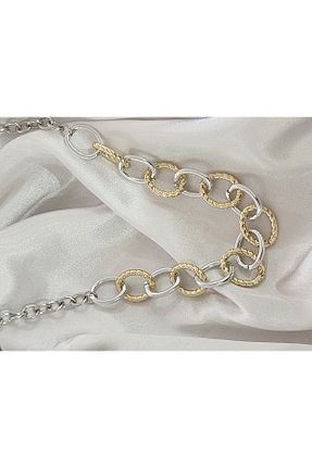 گردنبند استیل ( فولاد ) زنانه استیل (فولاد) Aylish Bijuteri - کد 869109142