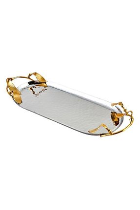 سینی طلائی استیل ضد زنگ Jumbo - کد 44569540
