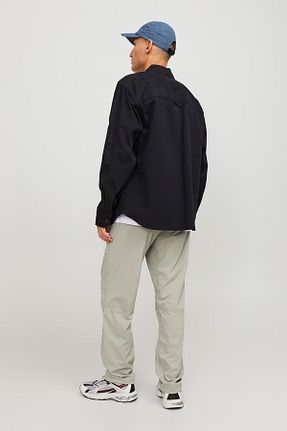 شلوار جین بژ مردانه پاچه لوله تفنگی Jack & Jones - کد 797357385