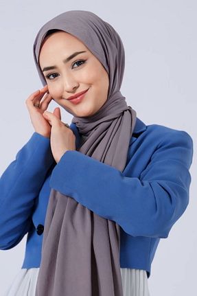 شال طوسی زنانه haremscarfs - کد 869130515