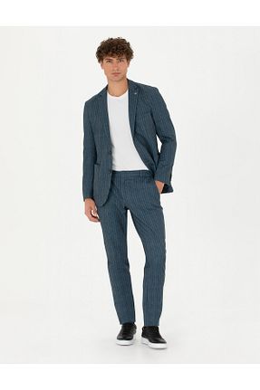 کت و شلوار آبی مردانه بافتنی Pierre Cardin - کد 834882705