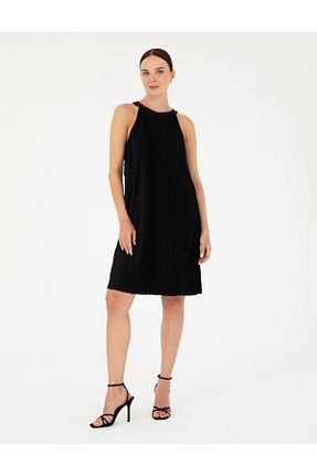 لباس مشکی زنانه بافتنی Pierre Cardin - کد 841484523