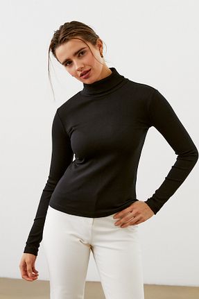 بادی مشکی زنانه یقه ماهیگیر urban focus - کد 869153299