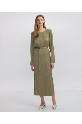 لباس خاکی زنانه بافتنی İpekyol - کد 852380296
