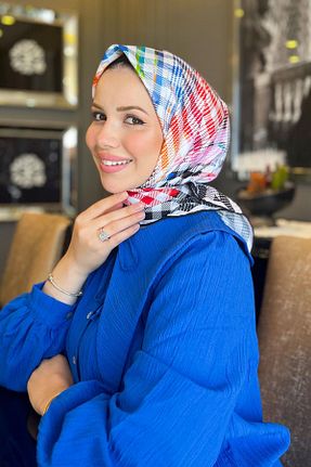 روسری رنگی پلی استر Armine - کد 840057145