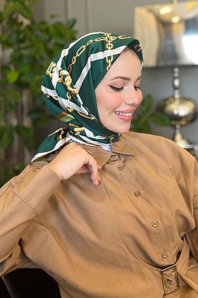 روسری رنگی پلی استر Armine - کد 840057208