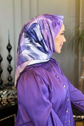روسری رنگی پلی استر Armine - کد 840057165