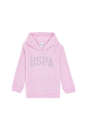 سوئیشرت صورتی بچه گانه ساده U.S. Polo Assn. - کد 869169046