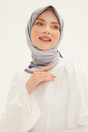 روسری رنگی پلی استر Armine - کد 337850333