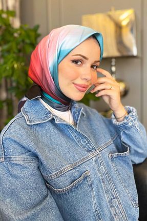 روسری رنگی پلی استر Armine - کد 840057101