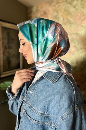 روسری رنگی پلی استر Armine - کد 832317651