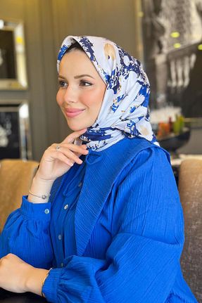 روسری رنگی پلی استر Armine - کد 840057022