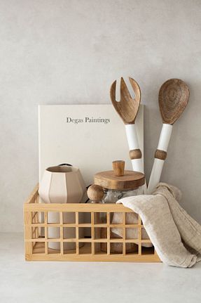 نظم دهنده کمد قهوه ای 1 پارچه Dekorzdükkan - کد 826654748