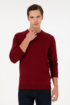 سوئیشرت قهوه ای مردانه ساده U.S. Polo Assn. - کد 869195619