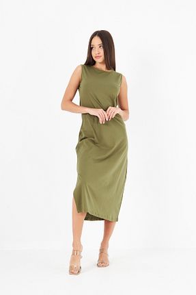 لباس خاکی زنانه بافتنی LİVE SPORT - کد 869191977