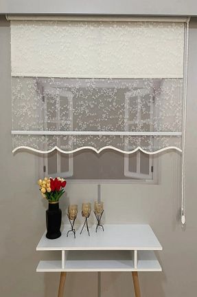 پرده کشوئی نباتی کلاسیک Stor StorMarket - کد 869186486
