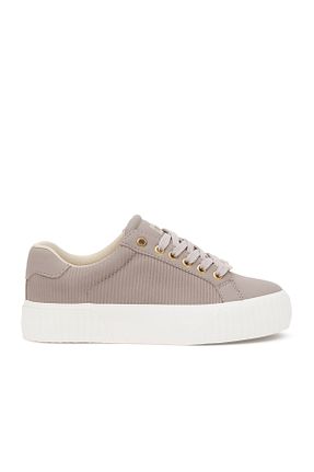 کفش اسنیکر قهوه ای زنانه بند دار U.S. Polo Assn. - کد 869199574
