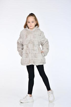 کاپشن طوسی بچه گانه رگولار Kamex - کد 869688272