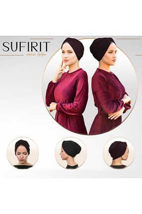 روسری مشکی پلی استر Sufirit - کد 869204324