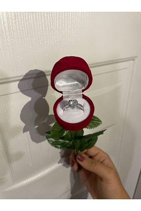 انگشتر جواهر زنانه فلزی HKN AVM ACCESSORİES - کد 869259191