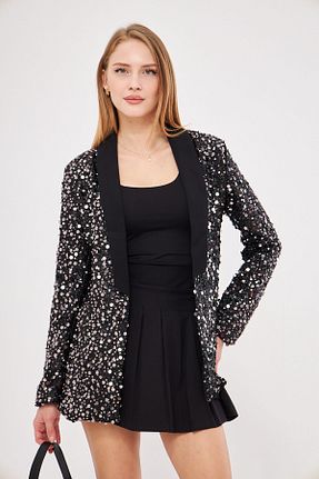 کت مشکی زنانه Blazer armonika - کد 788015300
