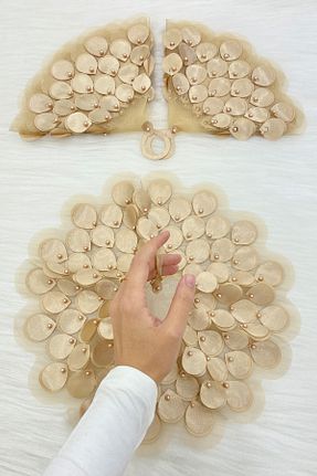 عقد و عروسی و حنابندان بژ ZEYMERADE - کد 869717451