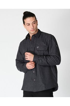 پیراهن مشکی مردانه رگولار Q Steinbock - کد 39132669