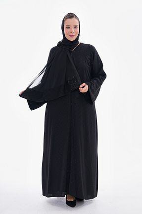 کلاه و ابایا مشکی زنانه پنبه پلی استر GigiTex - کد 871997891