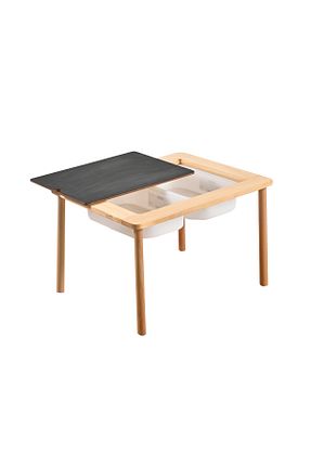 میز بازی و فعالیت رنگی چوب LiliKids - کد 869255249