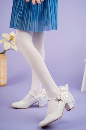 بابت سفید زنانه چرم لاکی Aymer - کد 78302647
