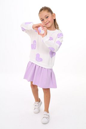 لباس بنفش بچه گانه بافتنی Toontoy - کد 869722426