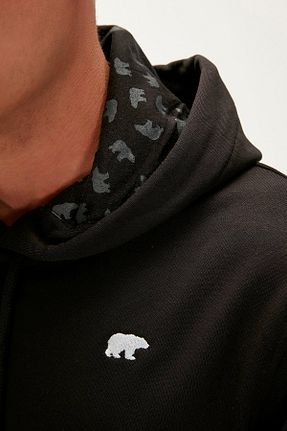 سوئیشرت مشکی مردانه چاپی Bad Bear - کد 342690413