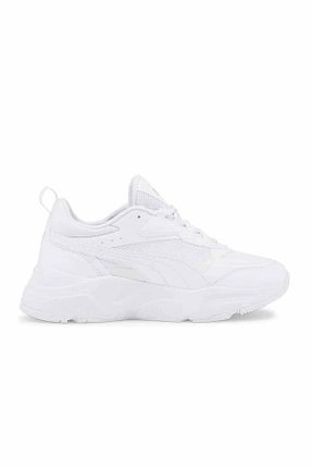 کفش اسنیکر سفید زنانه بند دار Puma - کد 869291125