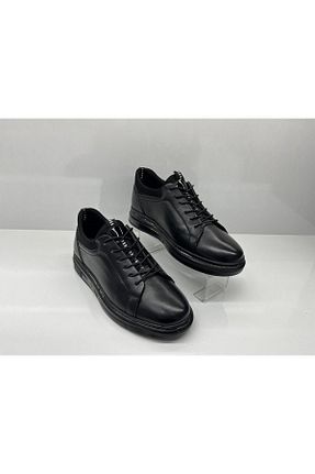 کفش کژوال مشکی مردانه چرم خالص Tardelli - کد 869286593