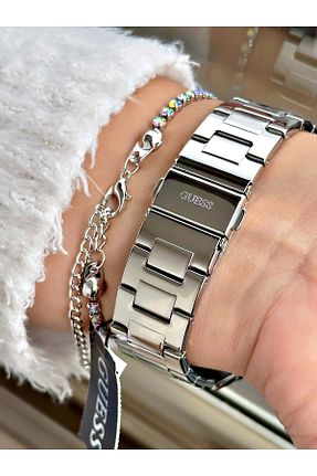 ساعت مچی طوسی زنانه 40 میلی متر Guess - کد 869284595
