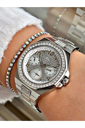 ساعت مچی طوسی زنانه 40 میلی متر Guess - کد 869284595