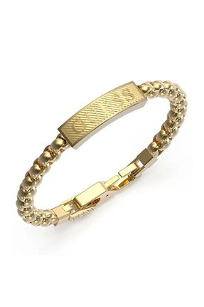 دستبند استیل (فولاد) طلائی مردانه استیل (فولاد) Guess - کد 682830914