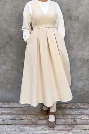ست بالاتنه و پائین تنه حجاب نباتی زنانه Jile hrmonny - کد 869309819