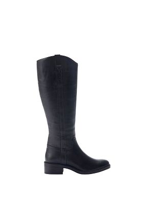 بوت / نیم بوت مشکی زنانه پاشنه ضخیم Saracshoes - کد 865001954