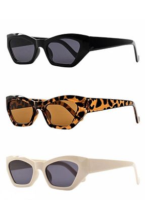 عینک آفتابی رنگی زنانه UV400 Nilu Moda - کد 869320975